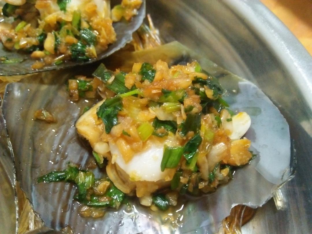 蒜茸粉丝蒸带子