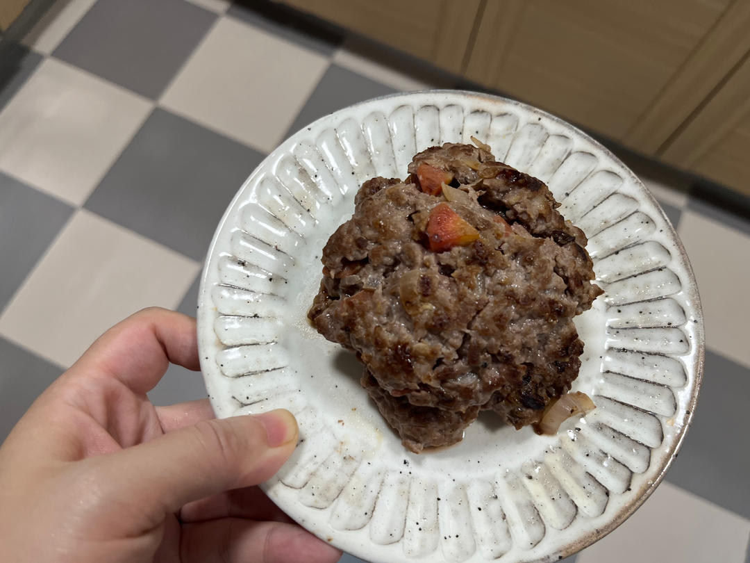 超详细汉堡牛肉饼｜附自制汉堡搭配#Healthymeals#减脂必撸16