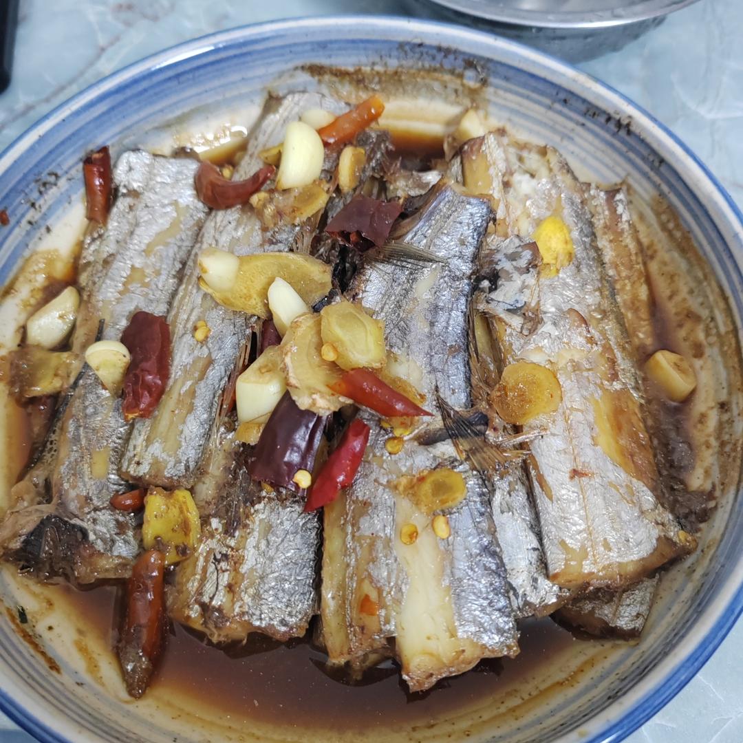 微波炉无油低卡带鱼