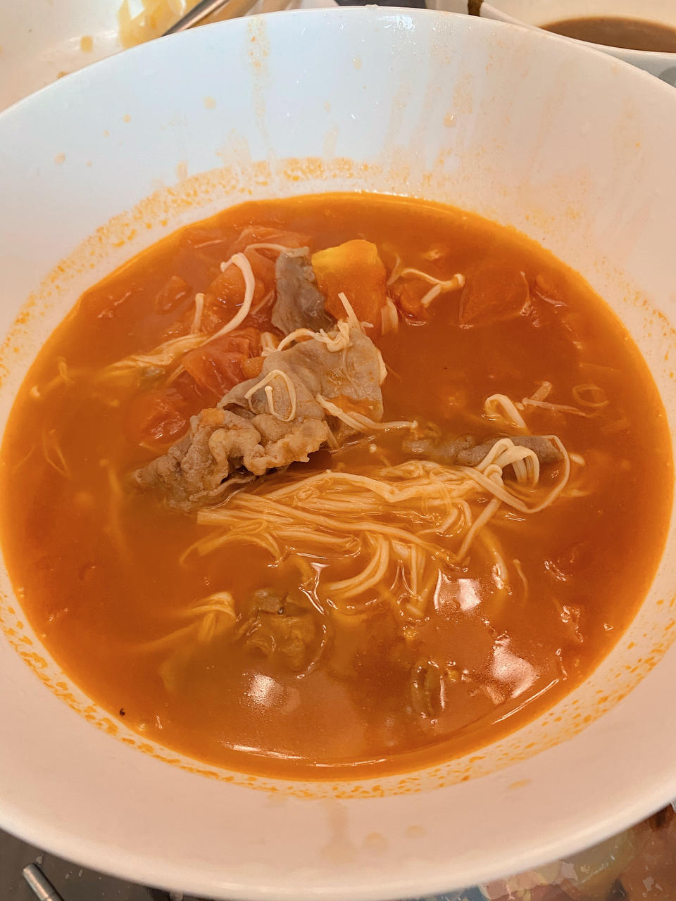 🌸番茄酸汤肥牛🍅