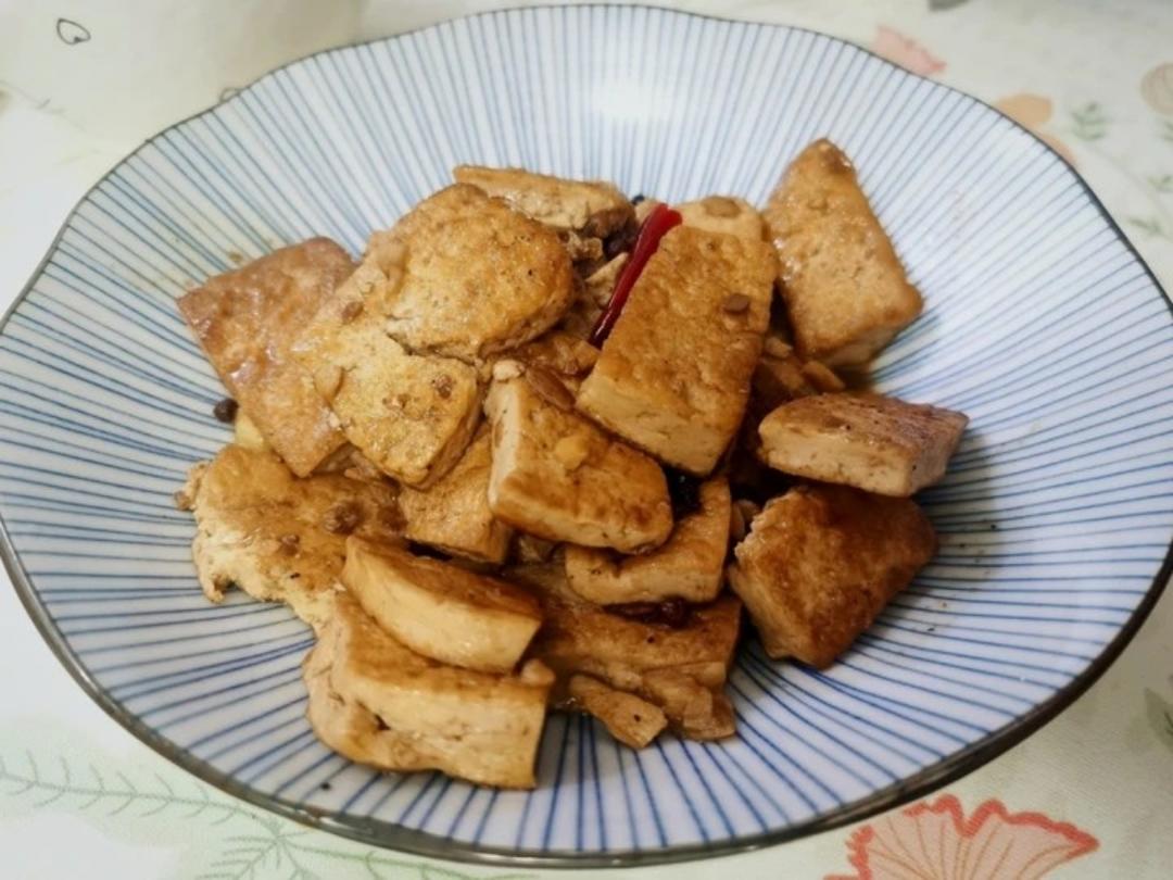 蒜香煎豆腐 炒鸡无敌美味
