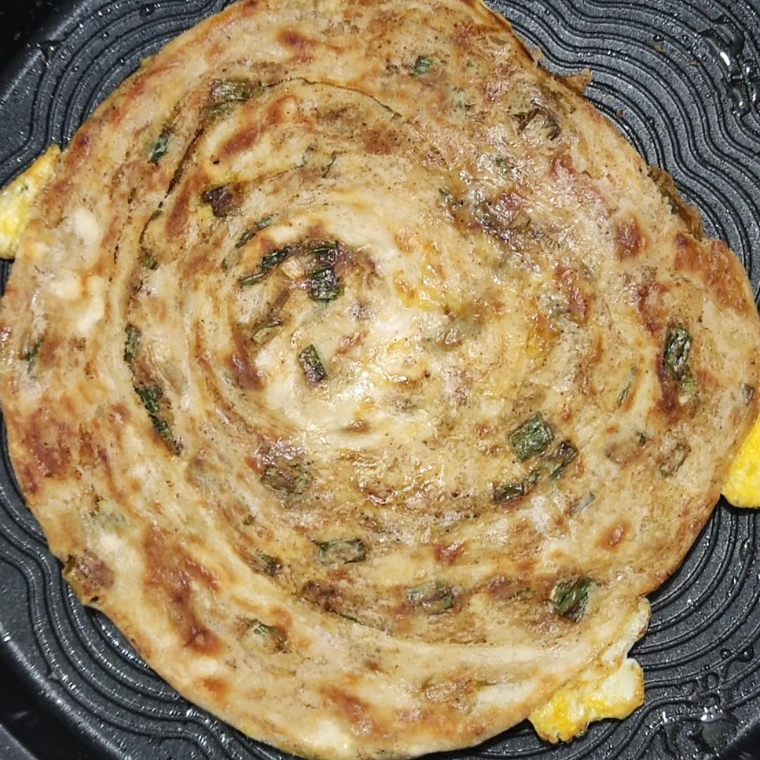 家常葱油饼 柔软多层 凉了也不硬 附细节视频详解