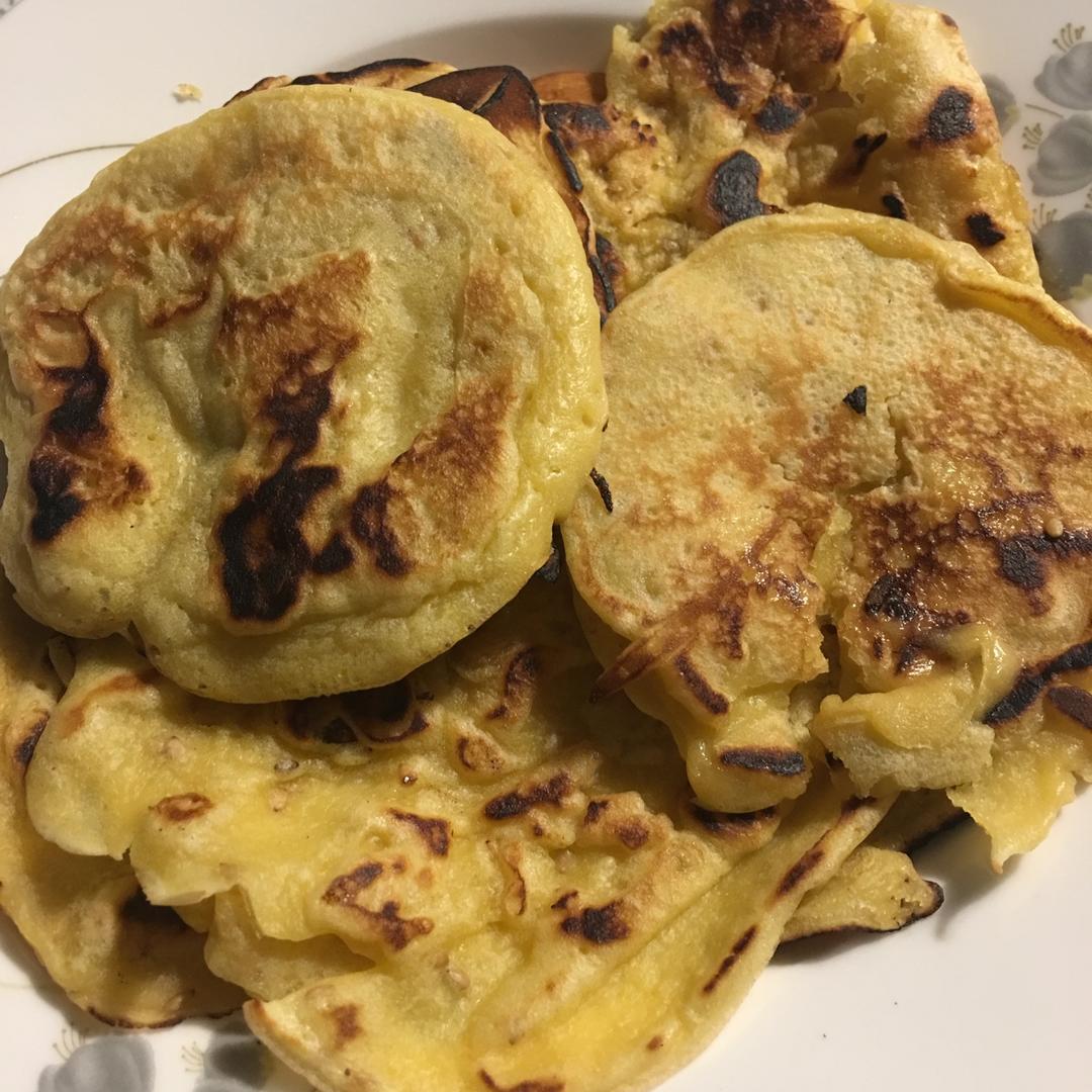 五色香脆黑芝麻蛋卷-平底锅版