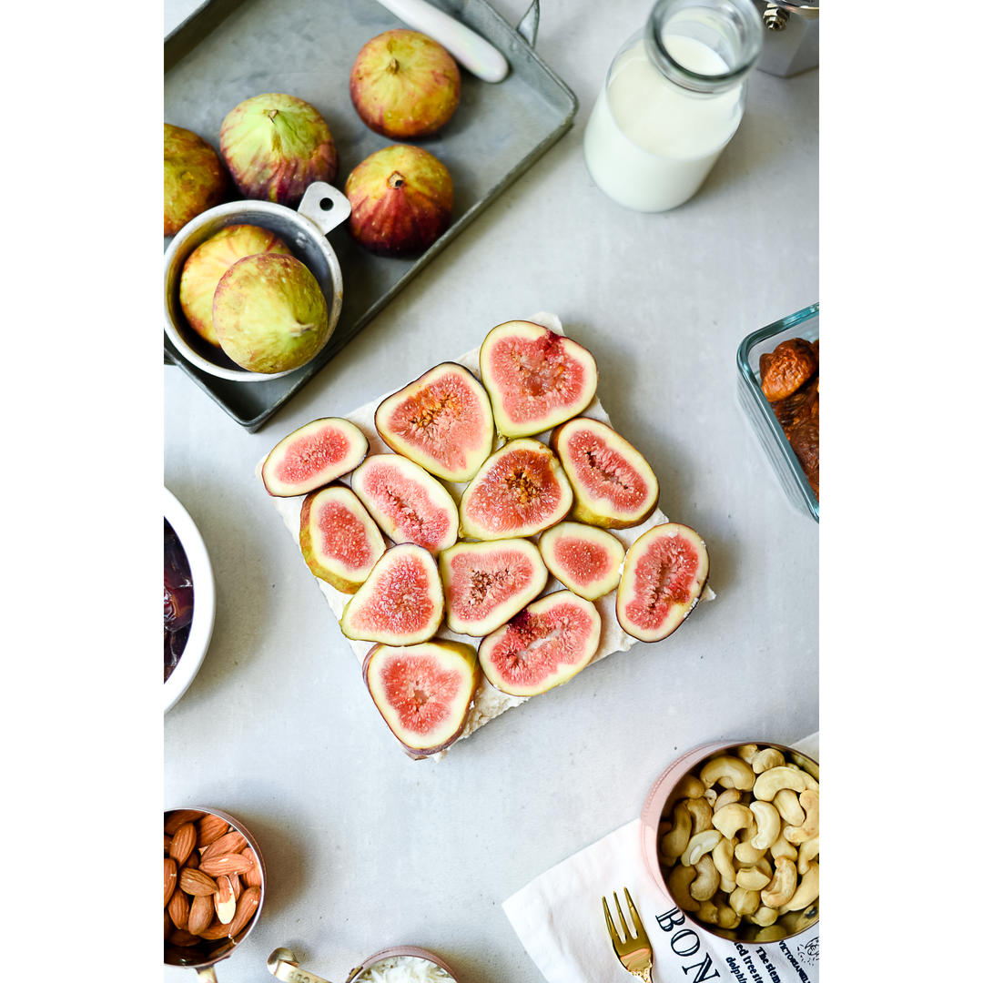 无花果椰香坚果砖 Fig Coconut Bar