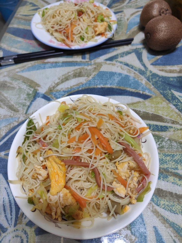 🍜最简单最好吃的家常炒面