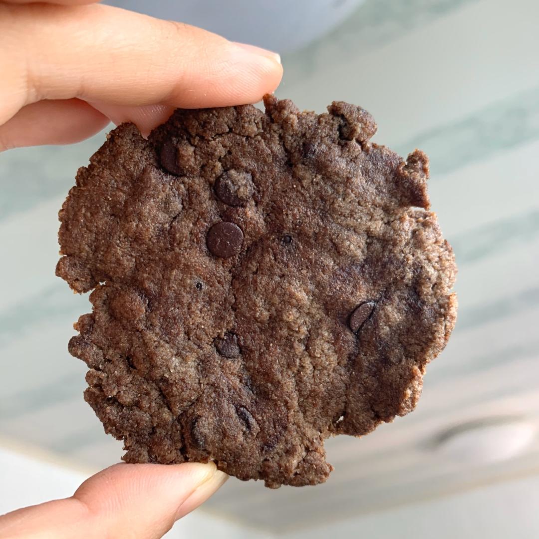 不藏私的健康黑麦巧克力豆曲奇