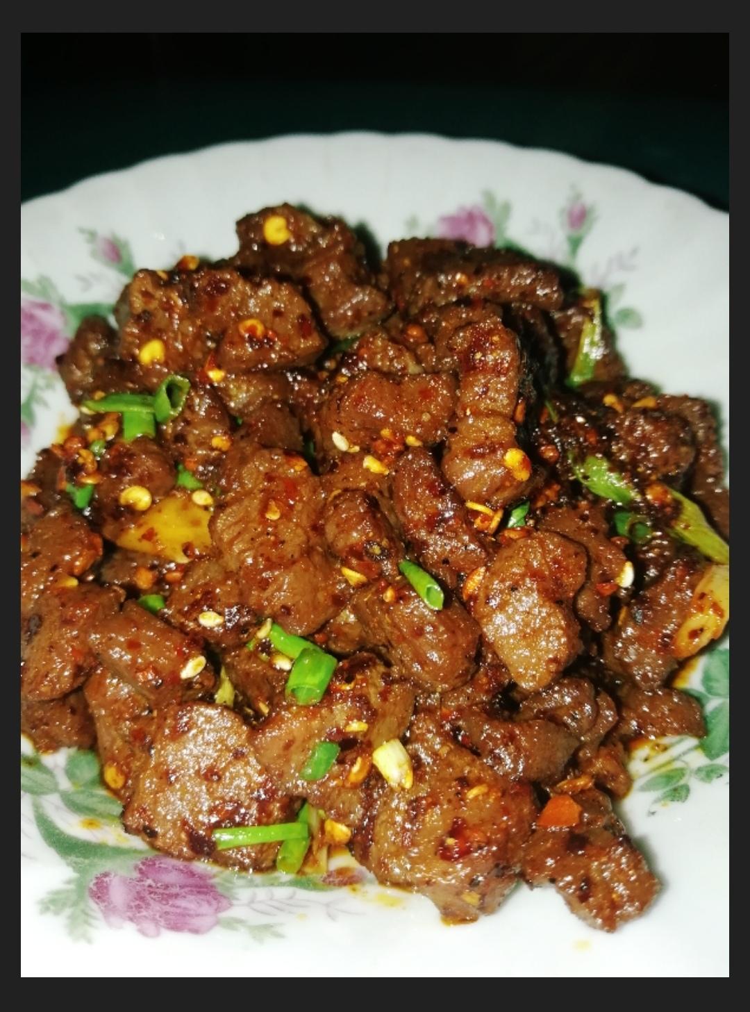 牙签肉的做法