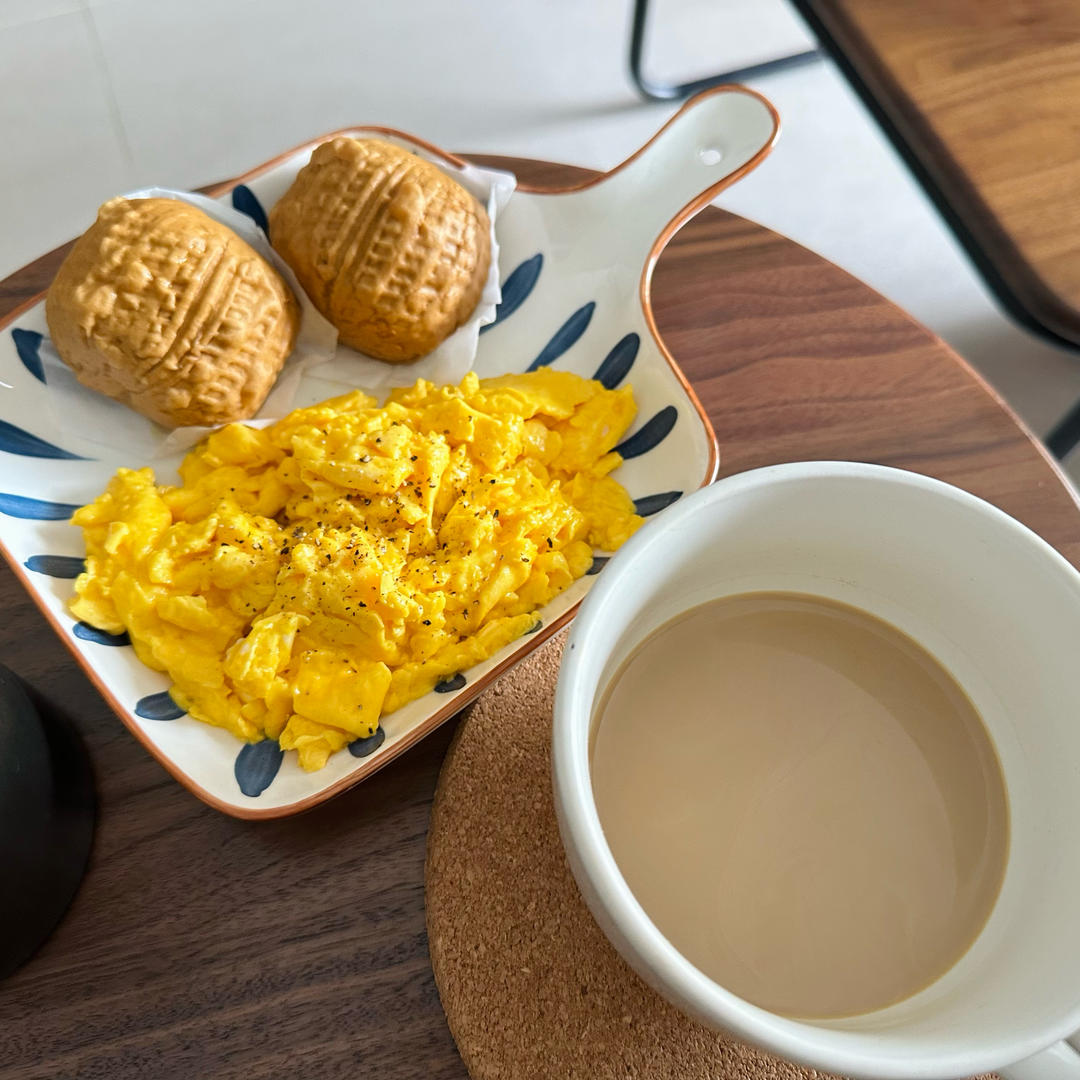 🥚滑嫩嫩美式炒蛋🥚（简单快手）