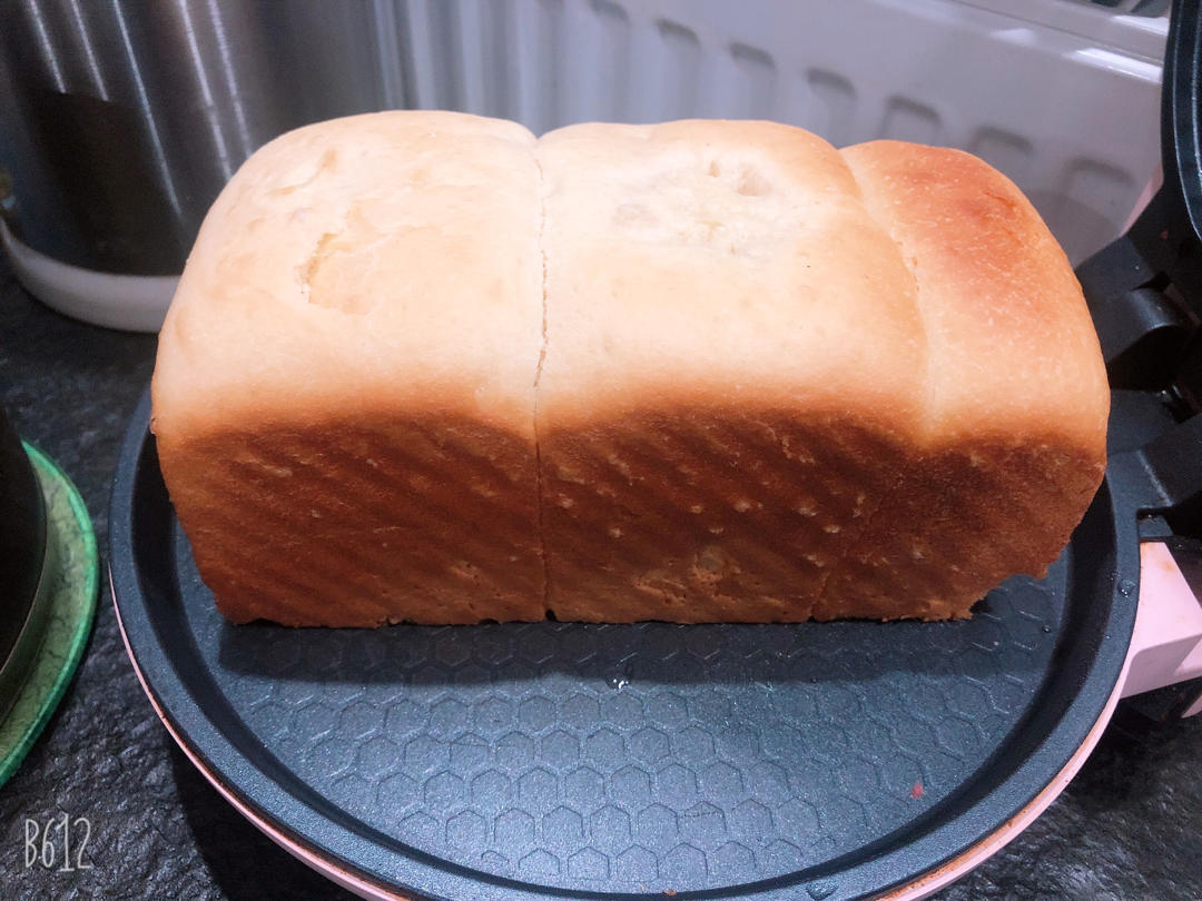 超软拉丝牛奶吐司🍞一次发酵