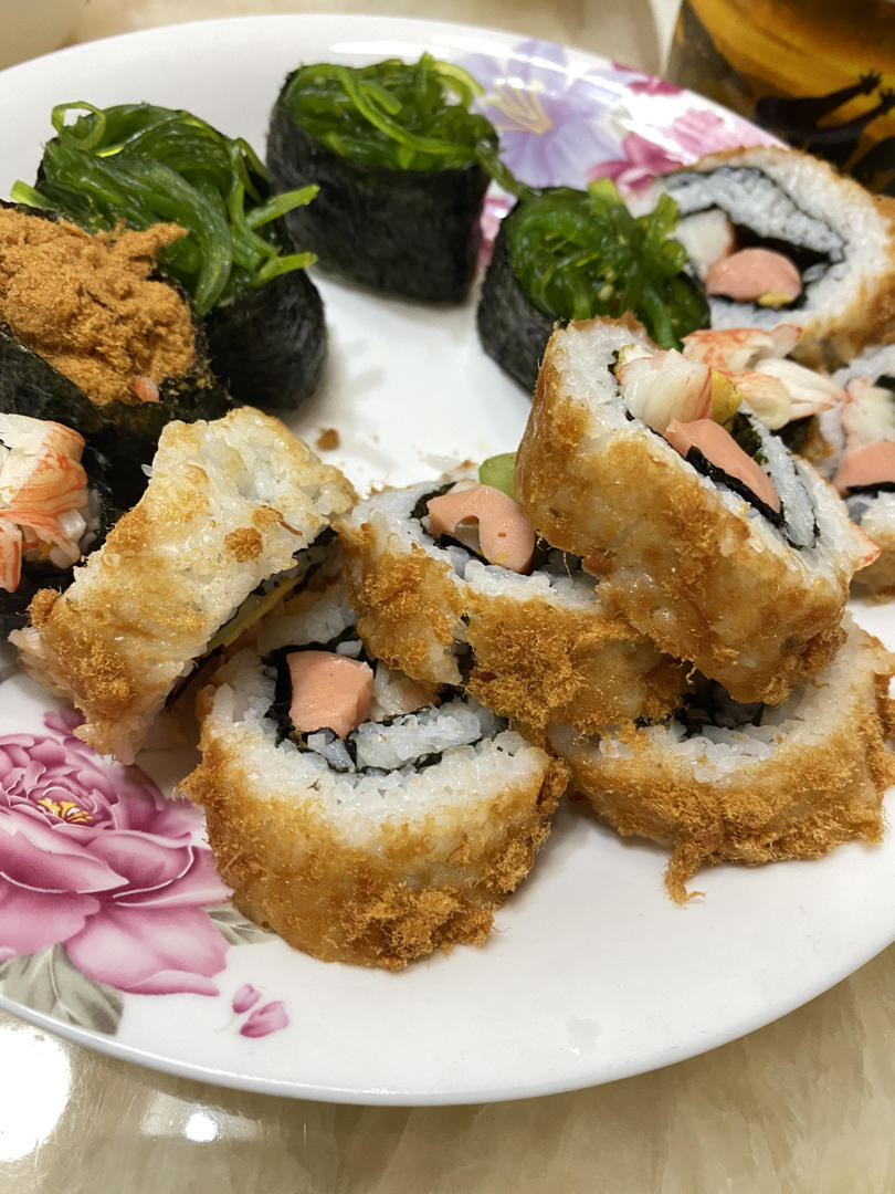 黄金肉松寿司