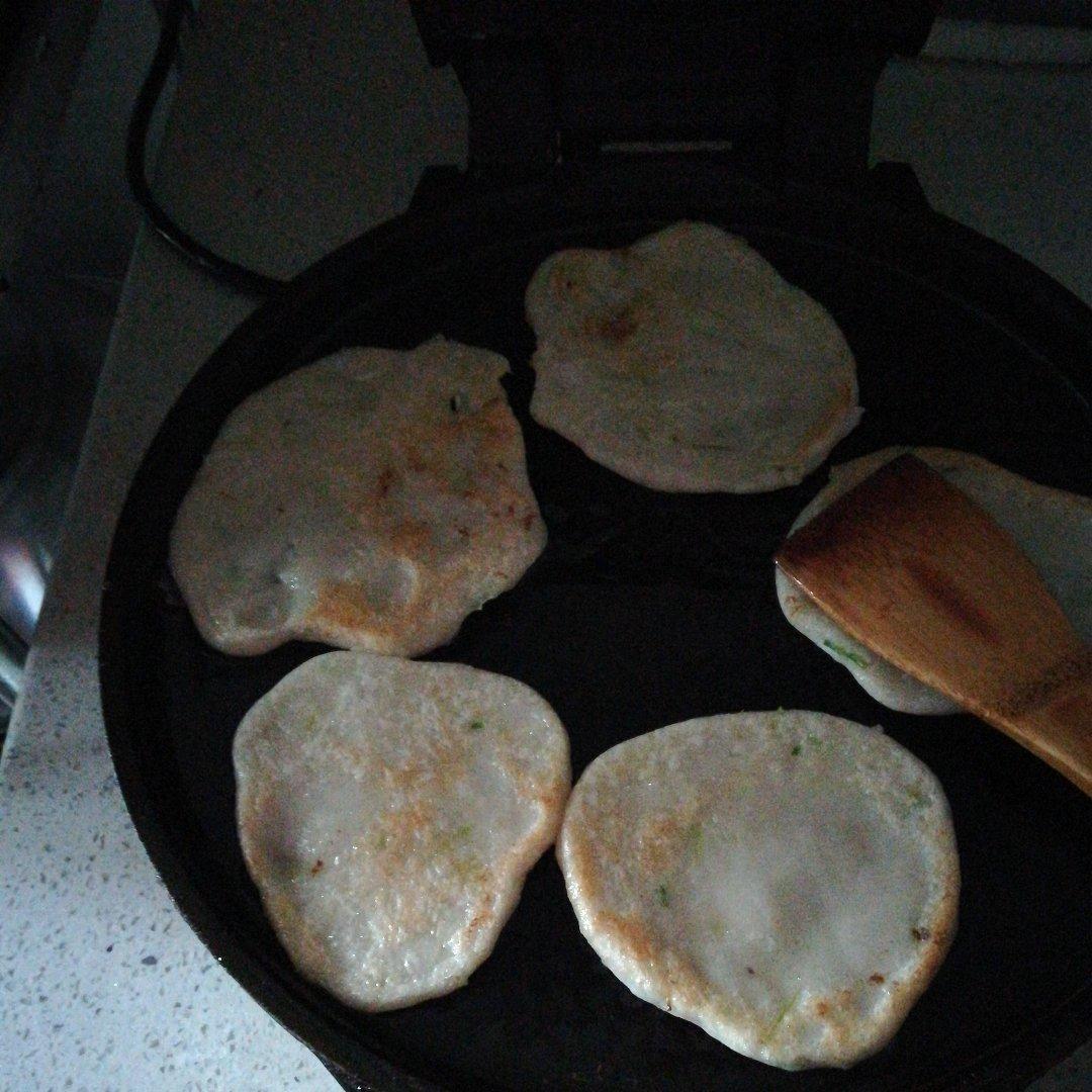 葱油芋艿糯米饼