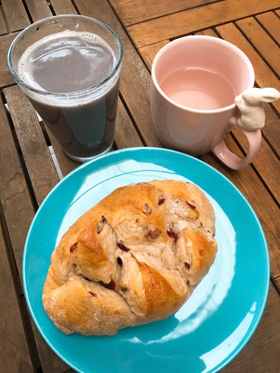 麦片核桃软欧包~汤种