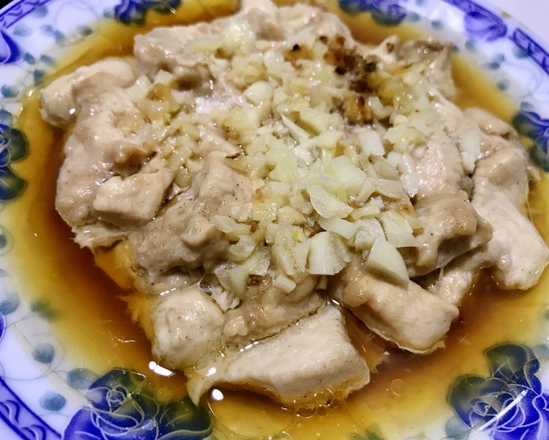 蒜蓉蒸鸡胸（鸡腿）
