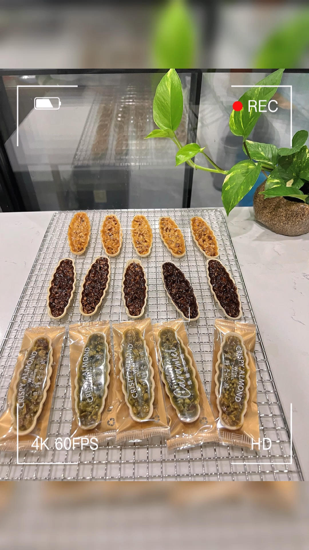 视频🚢一次搞定3种口味｜焦糖坚果糯米船｜不测温，不冷冻｜低糖｜简单｜0难度