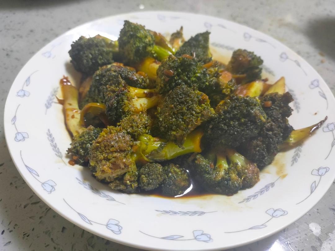 蚝油蒜蓉西兰花🥦