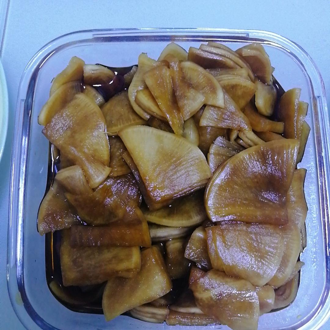 一夜渍小咸菜～爽口脆萝卜