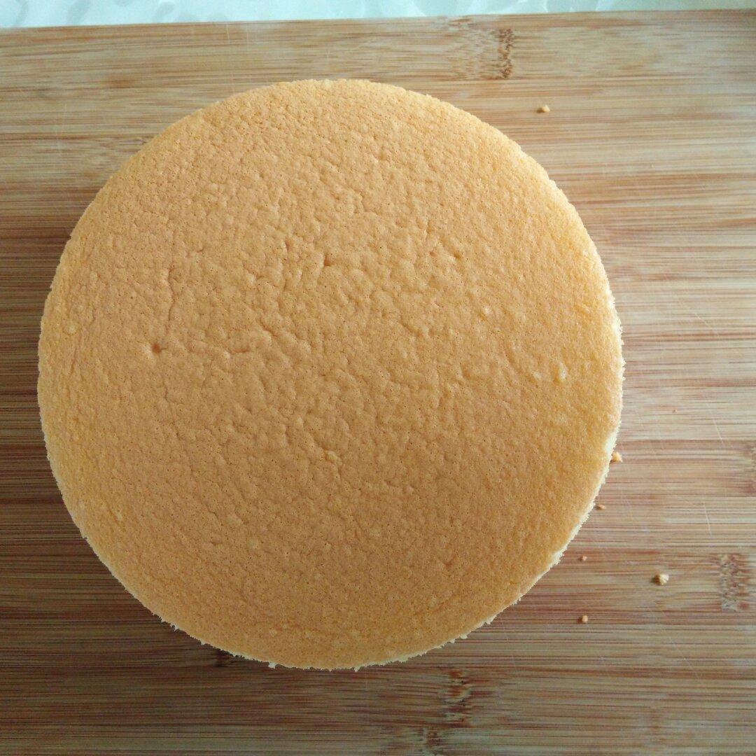 超好记八寸戚风蛋糕（后蛋法）