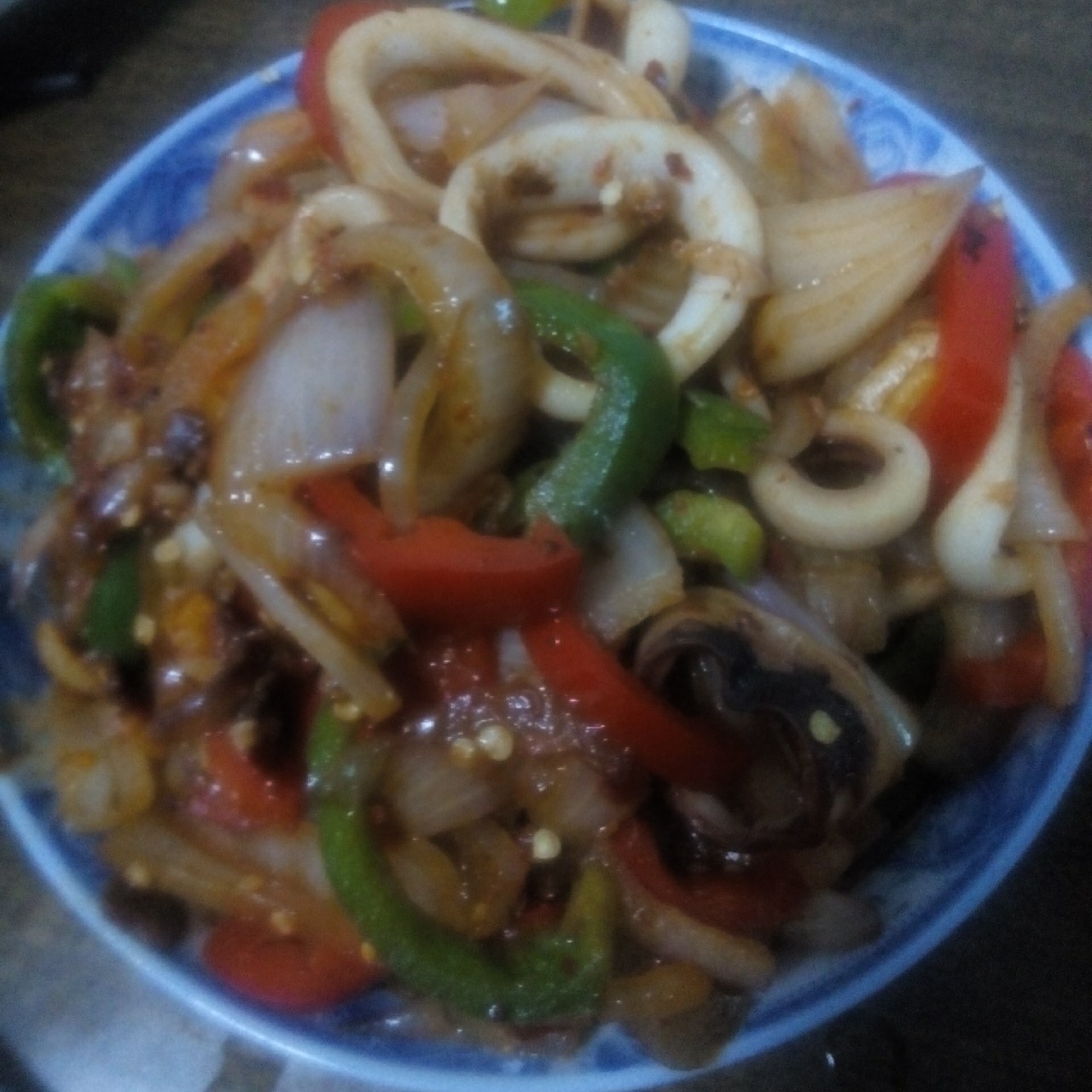 酱爆鱿鱼圈
