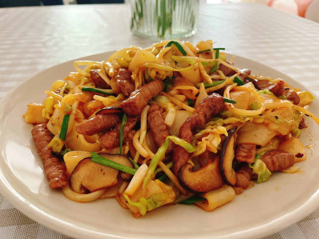 港式茶餐厅的干炒牛河