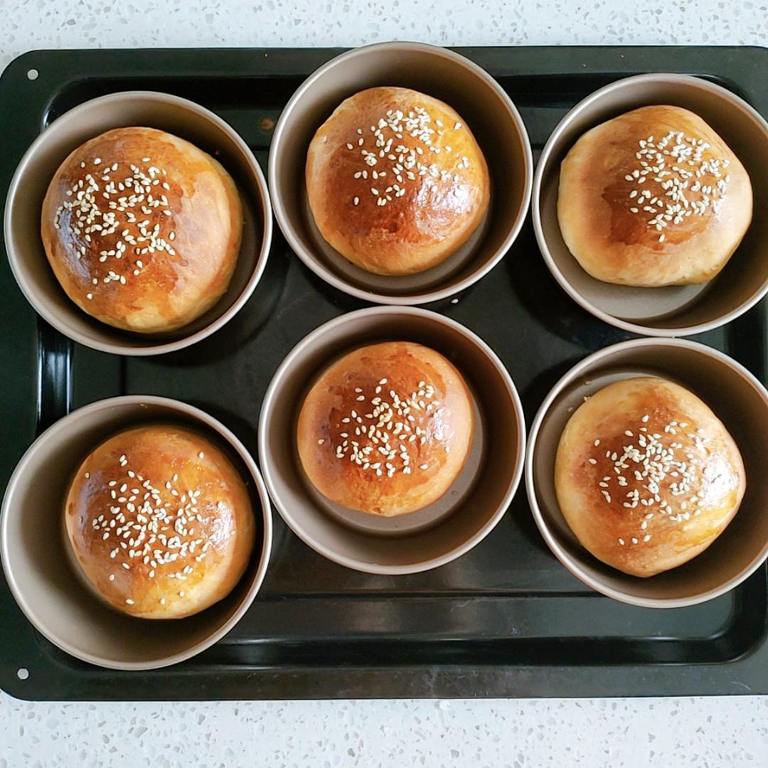汉堡胚面包餐包（视频夏季轻松快速手揉手套膜方法）