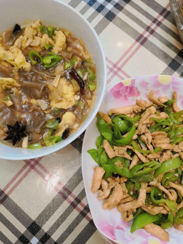 比饭店好吃的鸡蛋粉皮