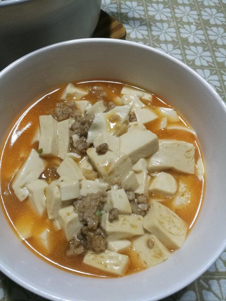 超级下饭的香菇肉沫豆腐