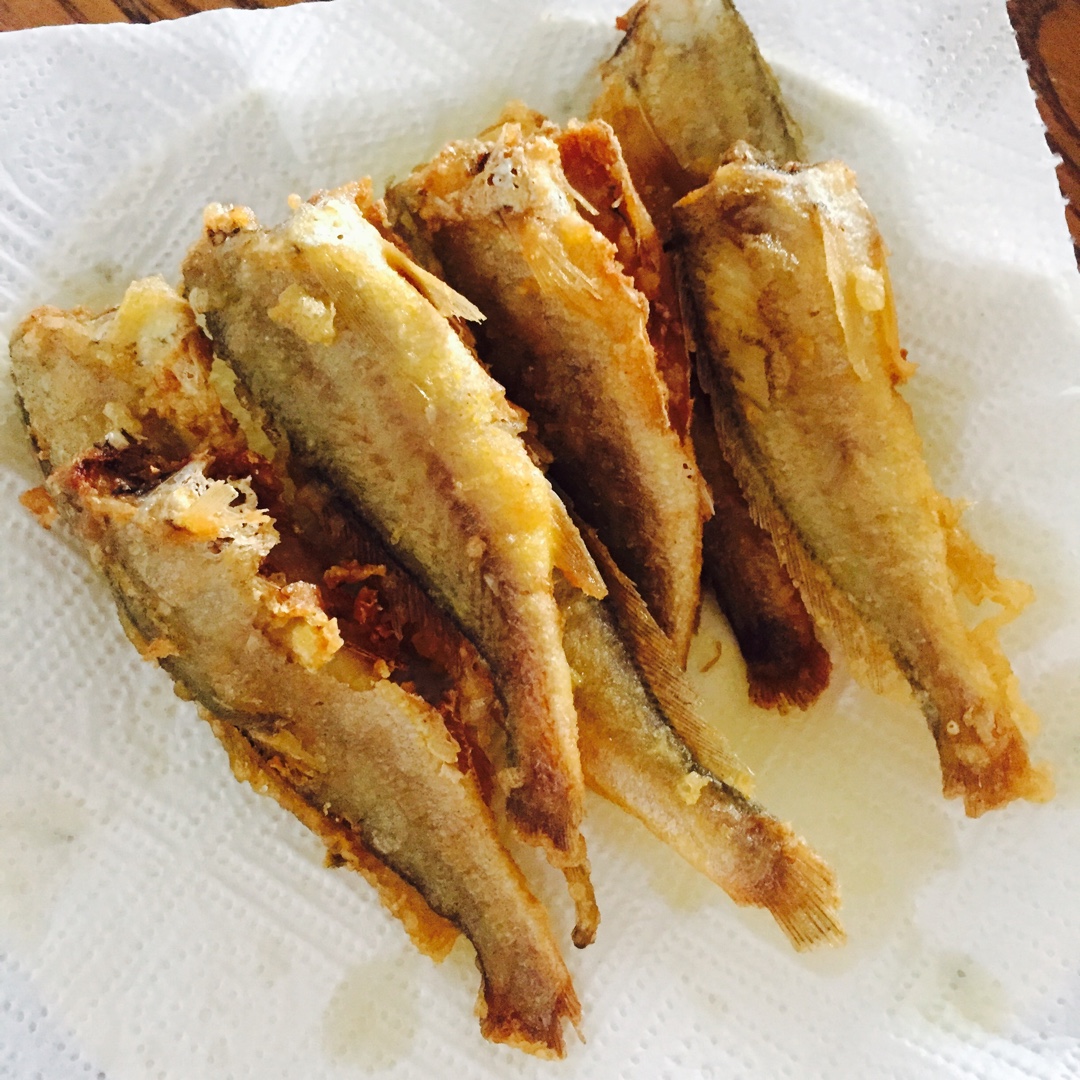 aiko kimura做的酥炸小黄花鱼