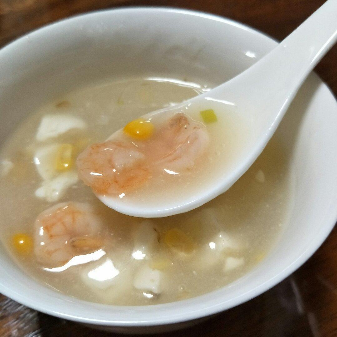 鲜虾豆腐羹
