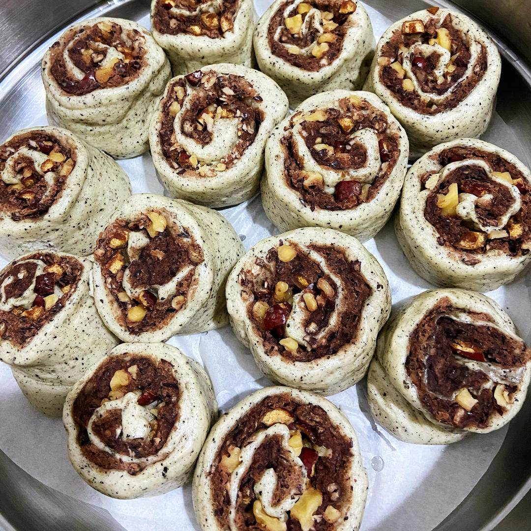 豆沙馒头卷