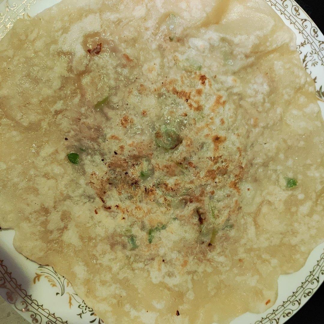 薄皮葱花肉饼
