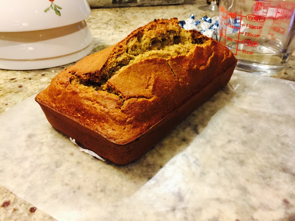 星巴克香蕉核桃蛋糕（Banana loaf）