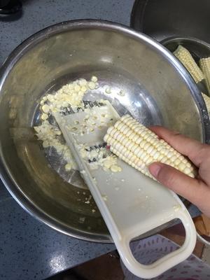 鲜玉米饼的做法 步骤2