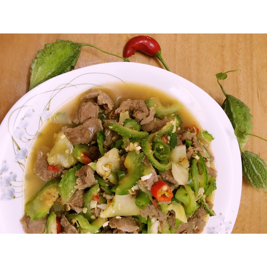 苦瓜炒牛肉