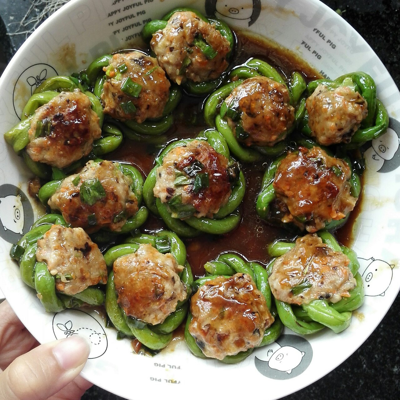 酿豆角