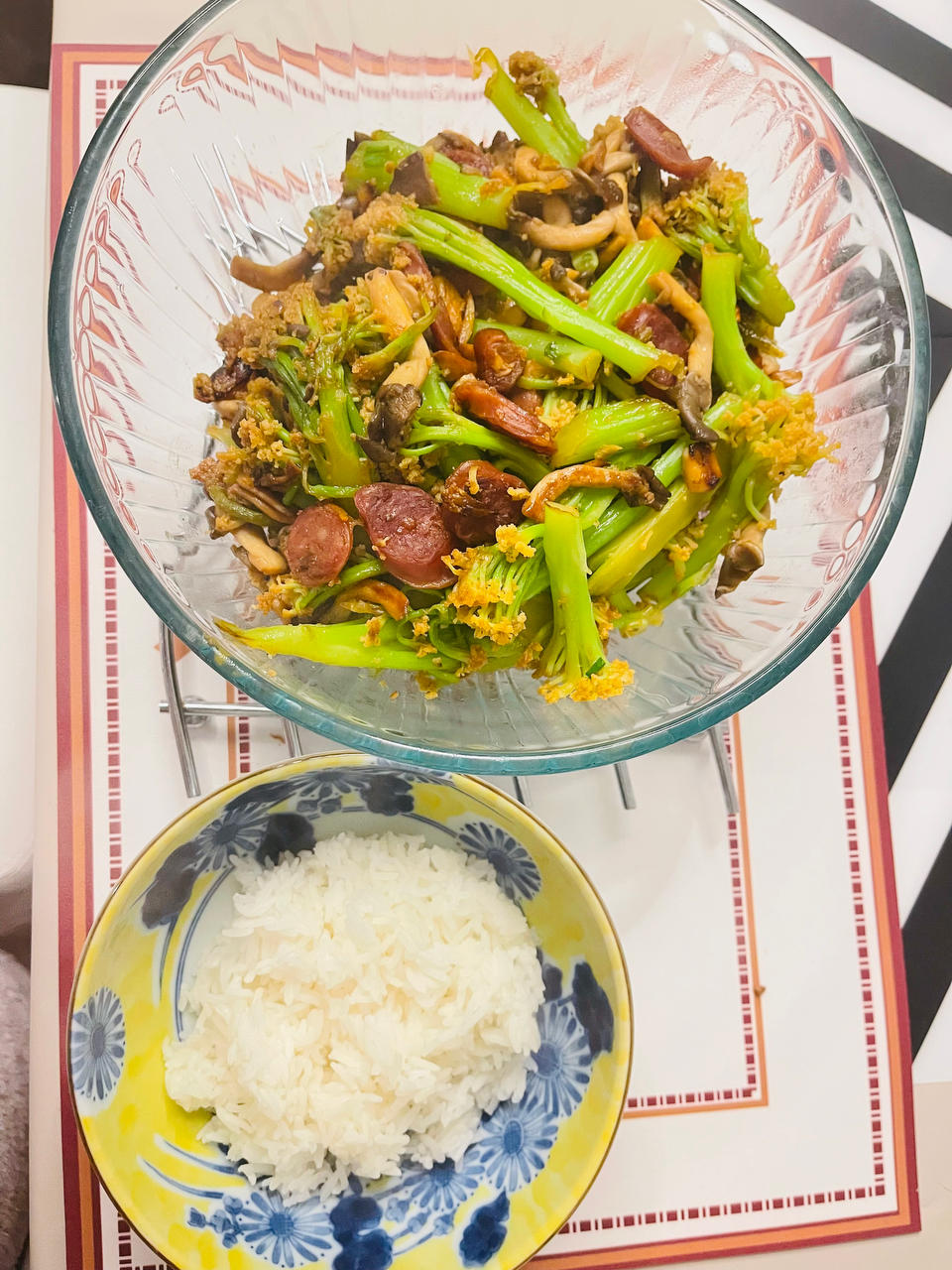 老丁的私房菜-干锅花菜