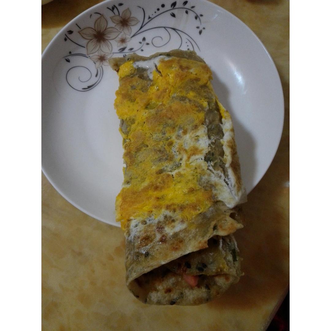 懒人版葱油饼