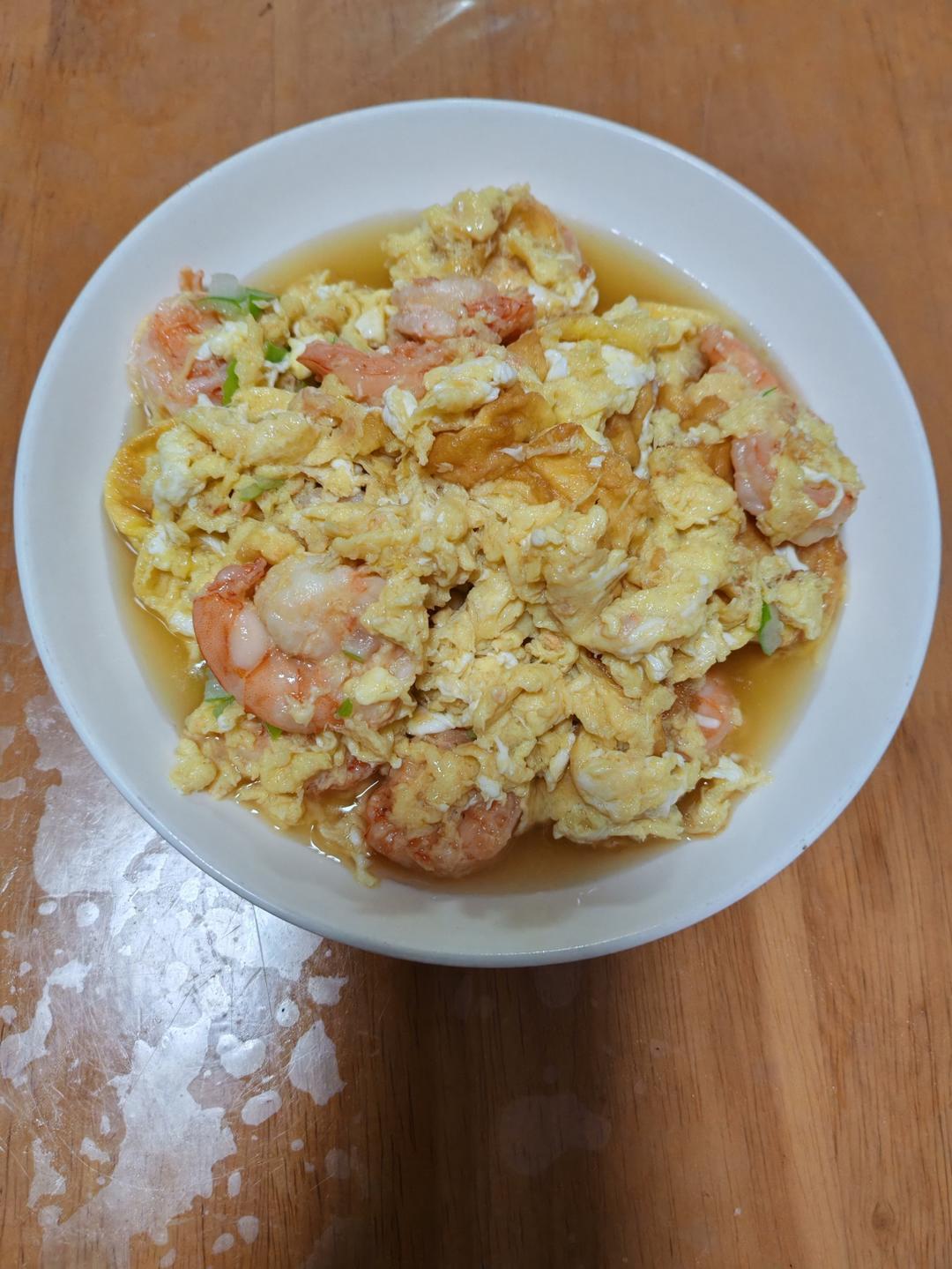 【虾仁滑蛋】超嫩滑，复刻茶餐厅经典