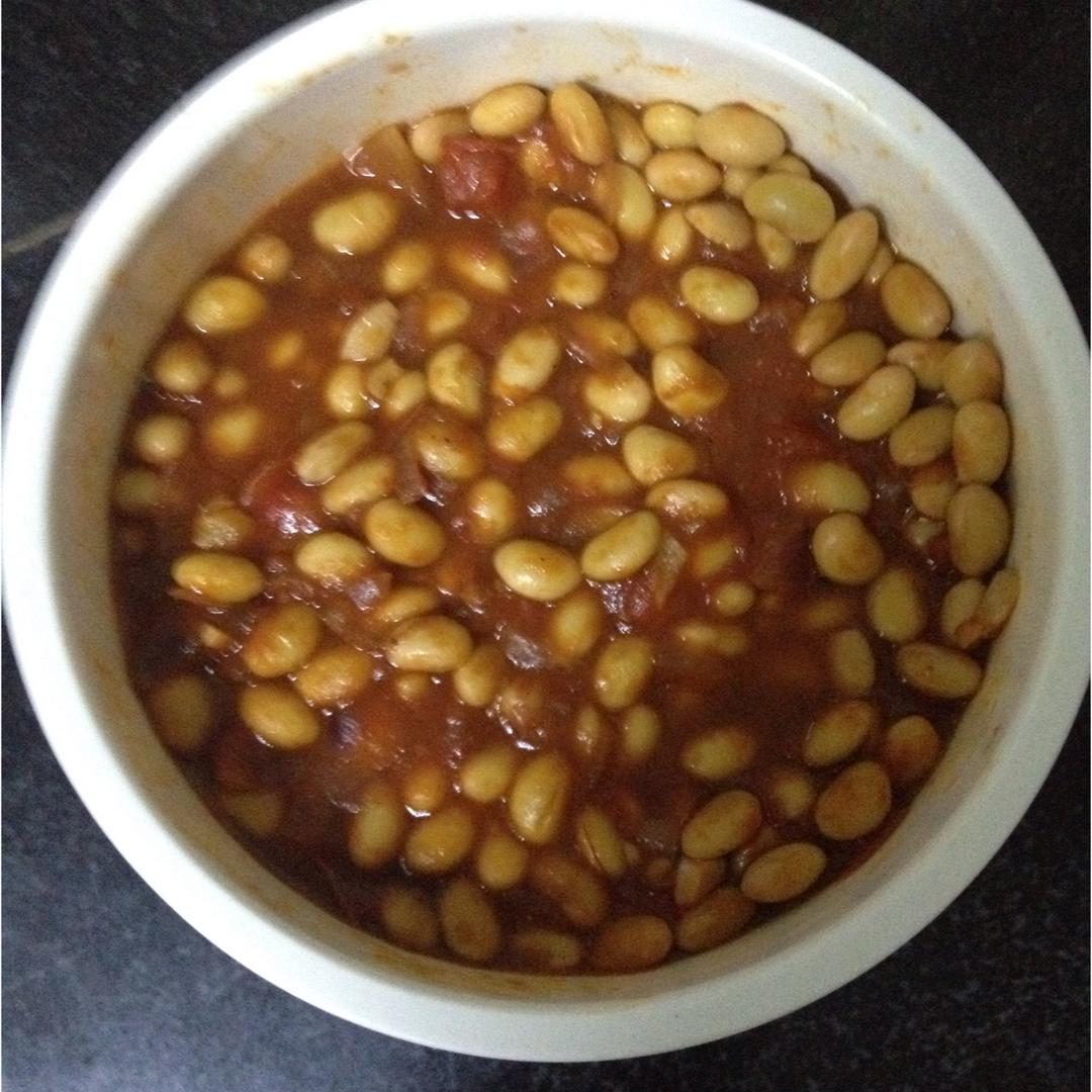 传统英式茄汁黄豆—英式早餐Baked beans