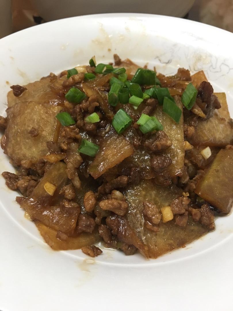 肉末炒冬瓜(超下饭)