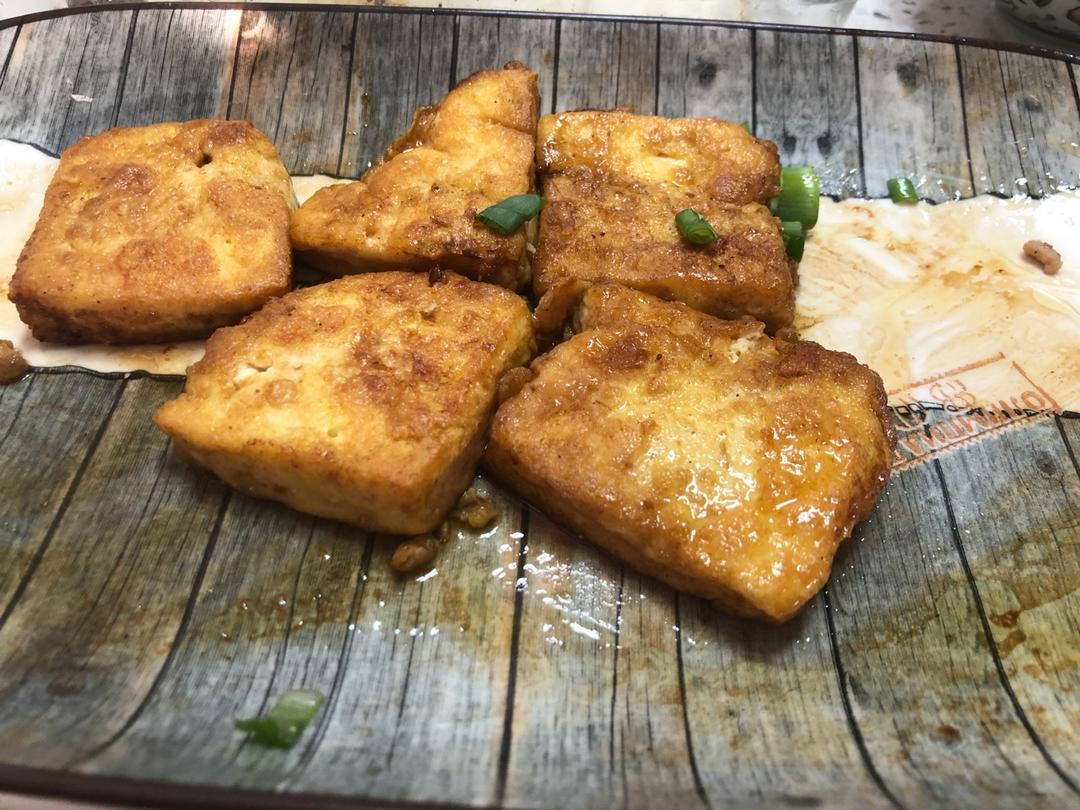 无敌好吃的香煎豆腐