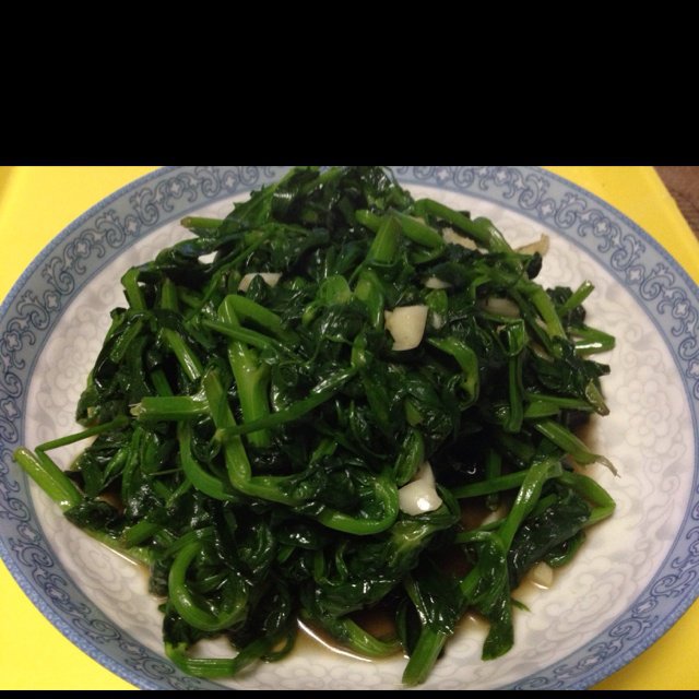 清炒豌豆尖