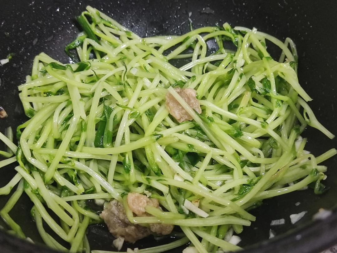 清新豌豆苗