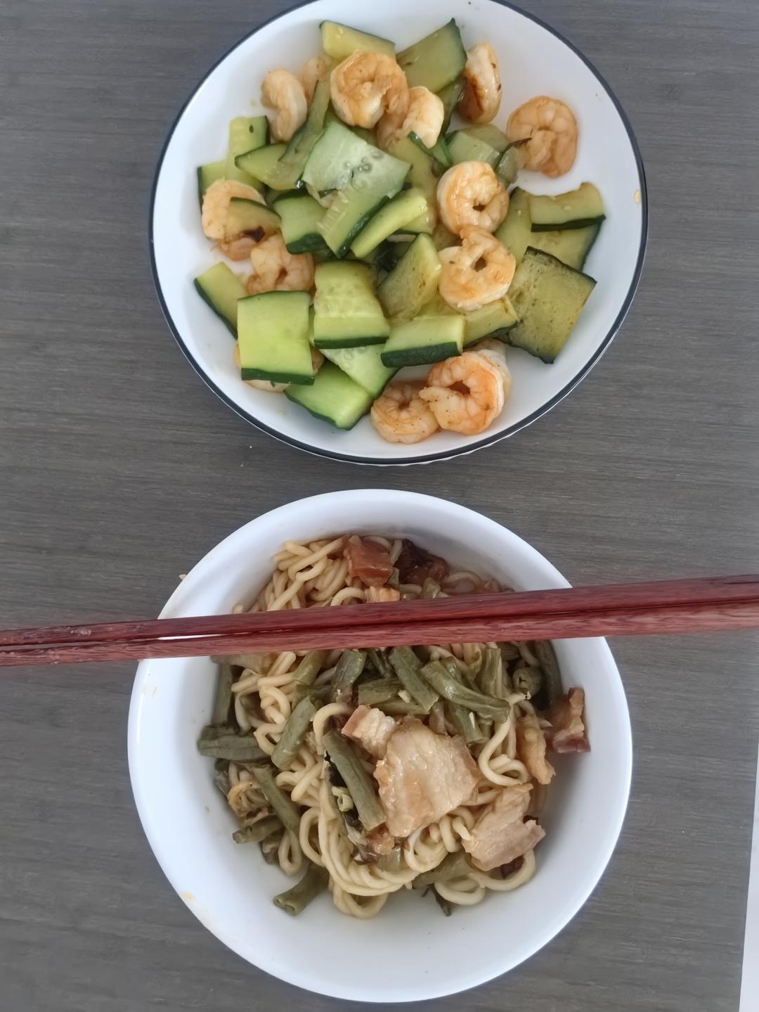豆角焖面