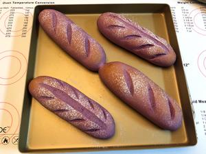 无糖无油的紫薯软欧包的做法 步骤9