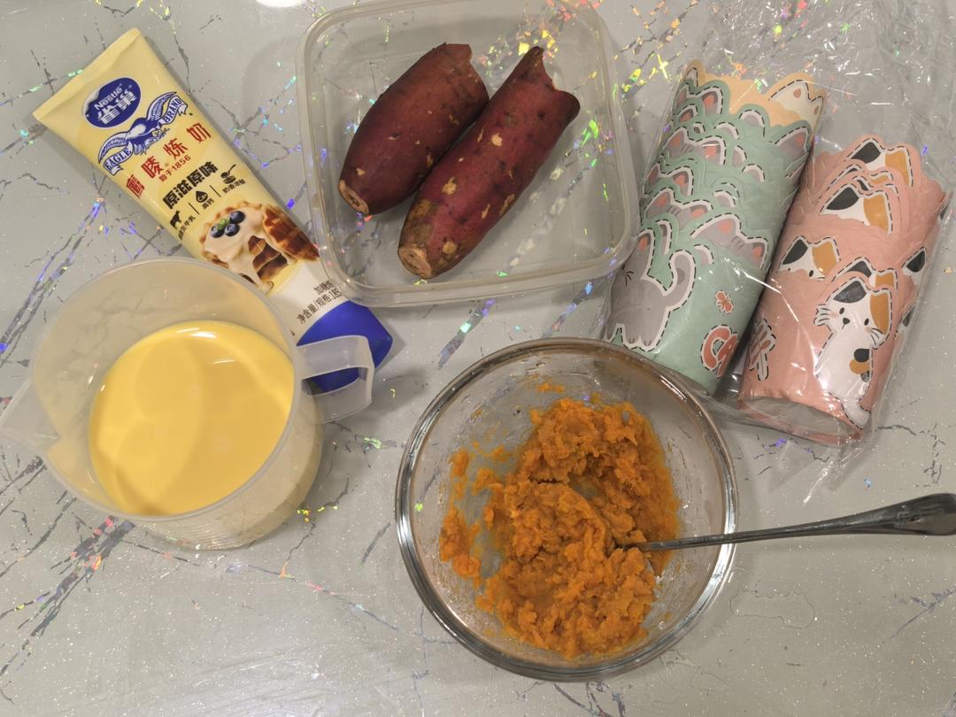 纯奶手撕吐司的做法 步骤1