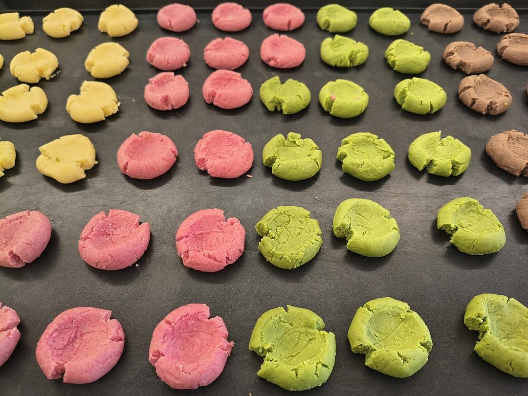 爱的手印——三种口味玛格丽特饼干