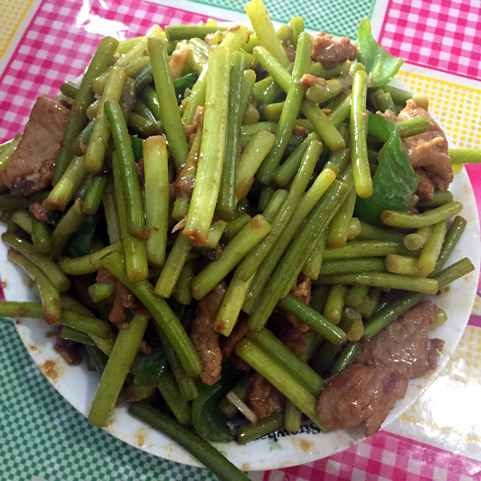 蒜薹炒肉