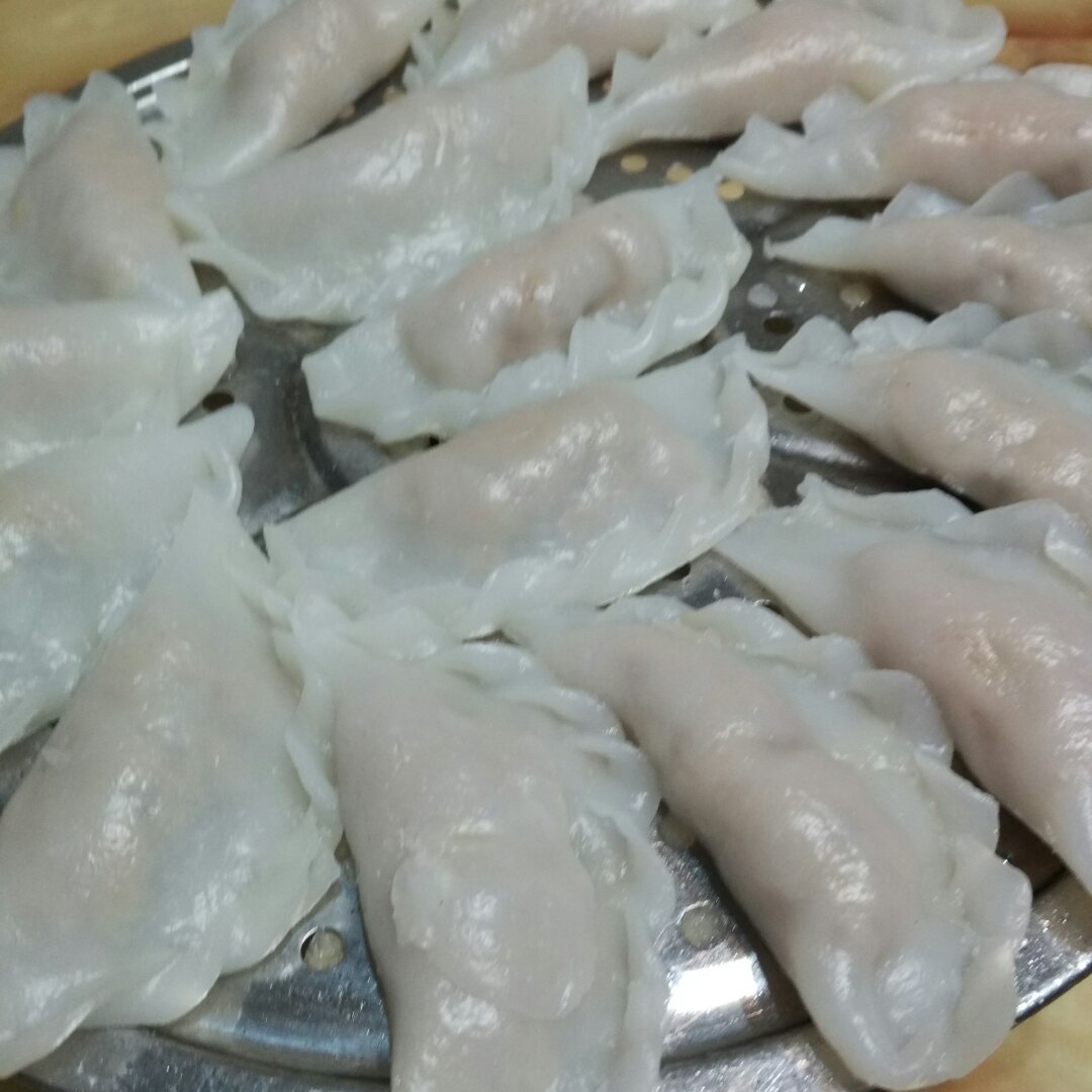 玉米青豆水晶饺