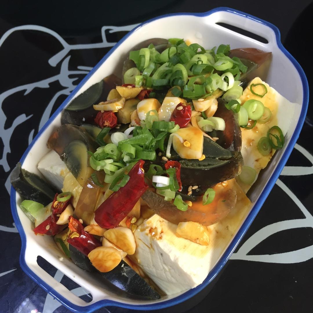 皮蛋豆腐