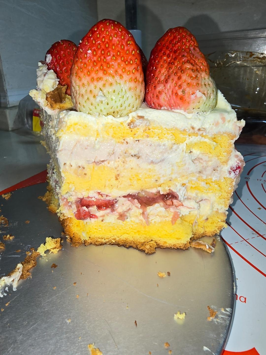 超柔软6寸戚风蛋糕(附8寸配方)零失败 超详细‼️含操作视频